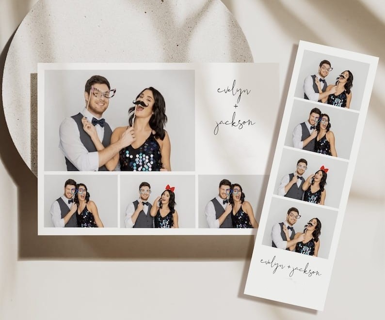 Guests enjoying FlashBar Photo Booth - pose 2